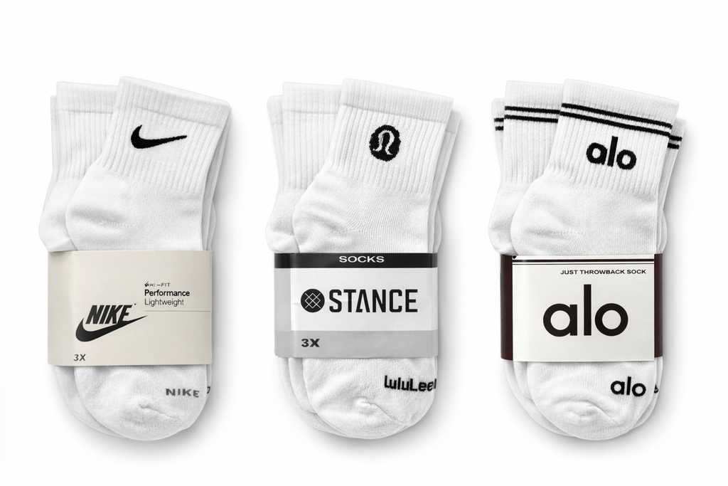 Calceta Deportiva 1/4 Algodón Spun (Docena)