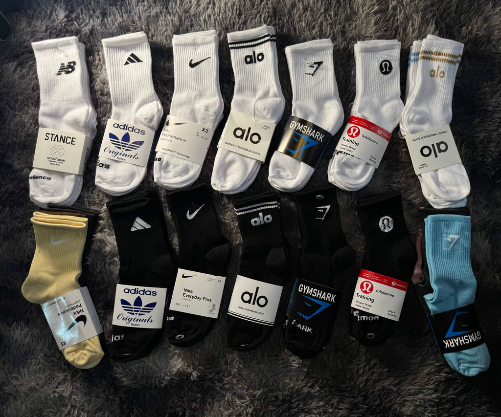 Calceta Deportiva 2/4 Algodón Spun (Docena)