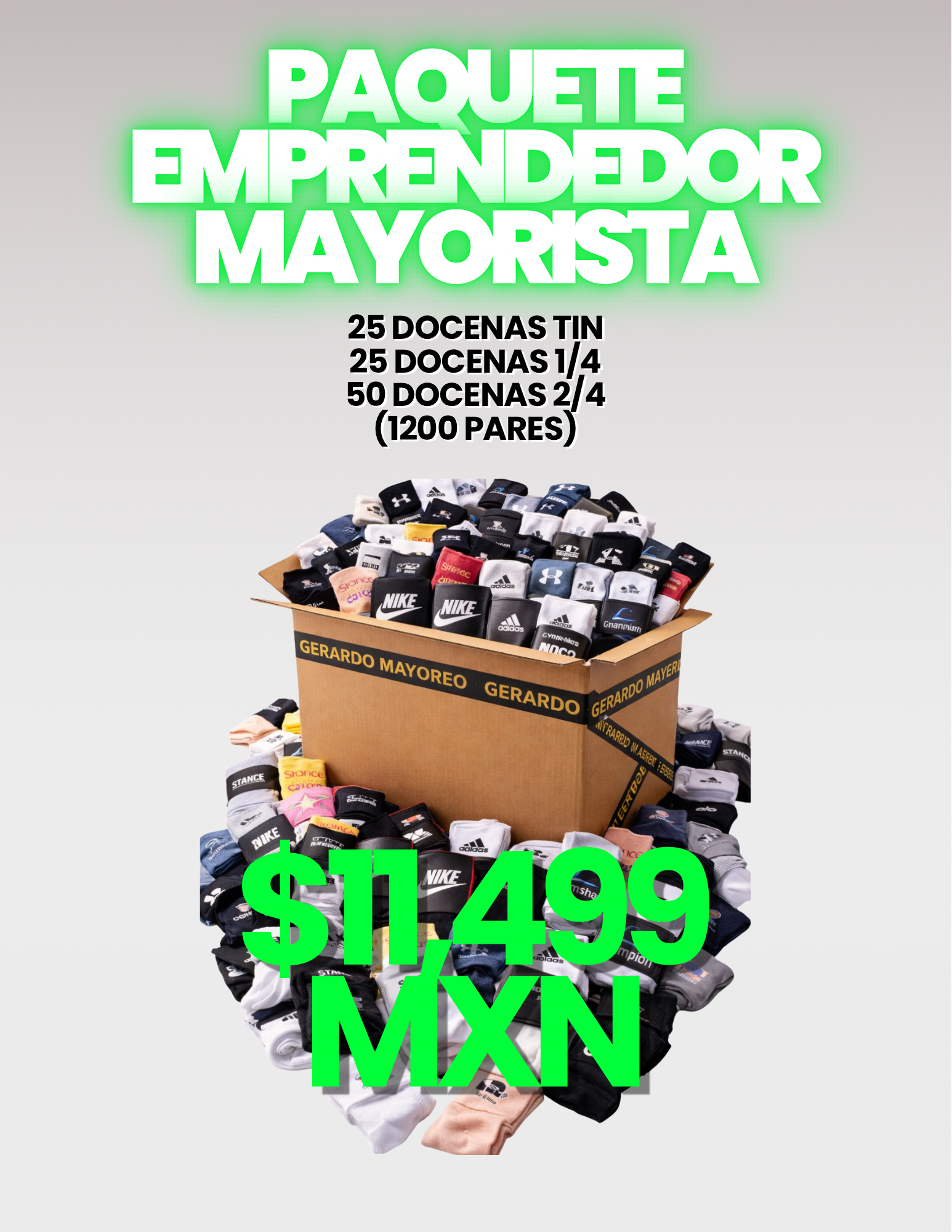 PAQUETE EMPRENDEDOR MAYORISTA