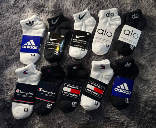 Calceta Deportiva Tin Algodón Spun (Docena)